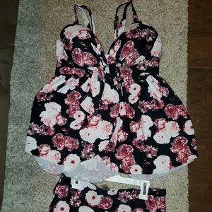 2 piece women's tankini